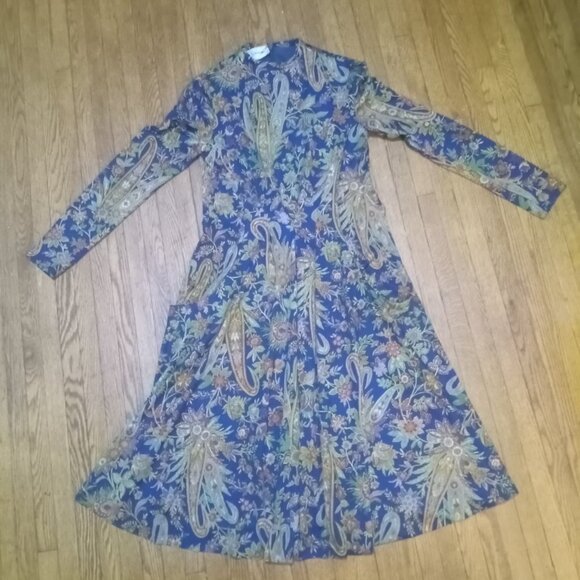 1960s Vintage Rare! JERRY SILVERMAN x Shannon rogers Dress ! With pockets - Picture 12 of 15